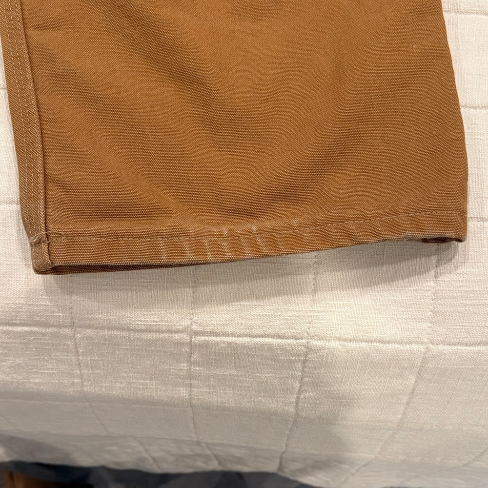 Carhartt Men's Tan Work Overalls - Picture 12 of 14